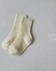 Little Foxx – Marshmallow Waffle Sock Set