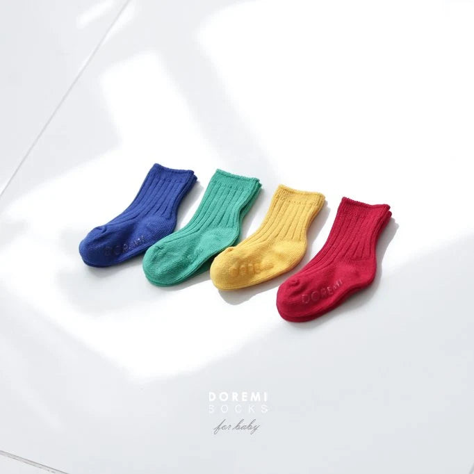 Little Foxx – Traffic Light Ribbed Sock Set