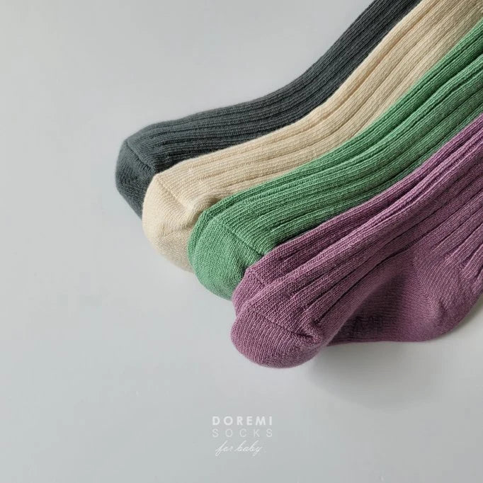 Little Foxx – Macaron Ribbed Sock Set