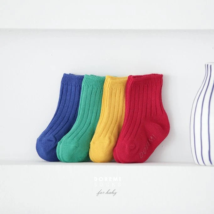 Little Foxx – Traffic Light Ribbed Sock Set