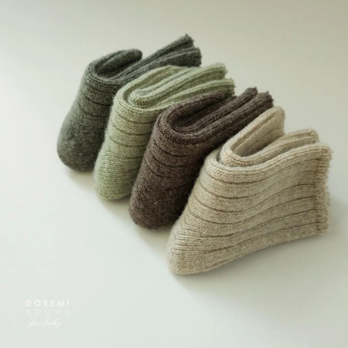 Little Foxx – Ribbed Wool Sock Set