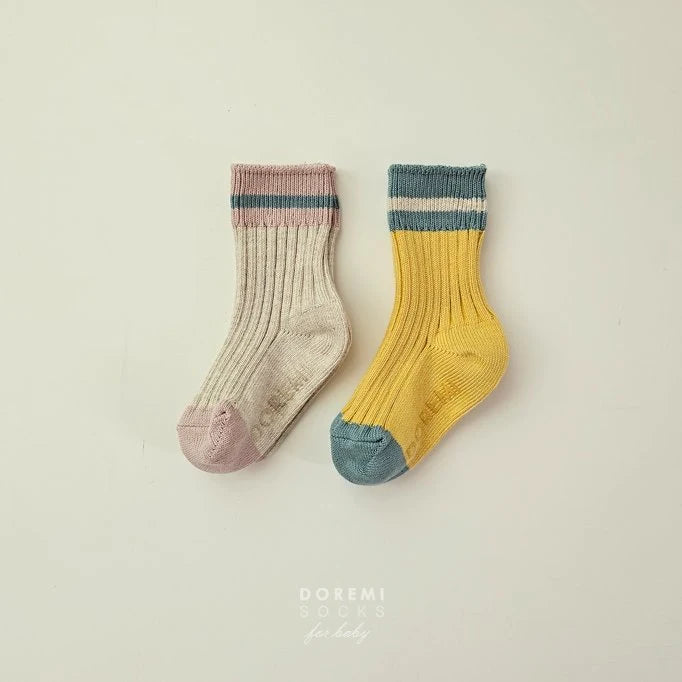 Little Foxx – Sand Thick Sock Set
