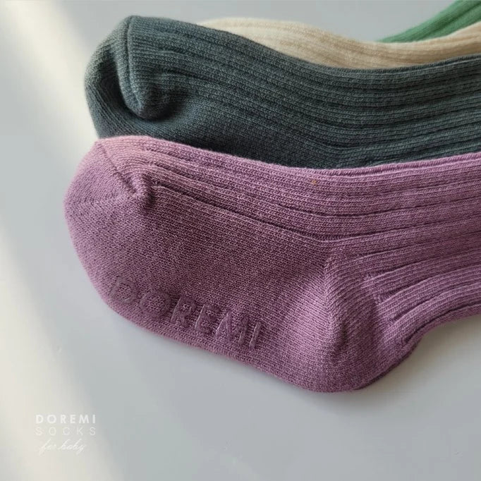 Little Foxx – Macaron Ribbed Sock Set