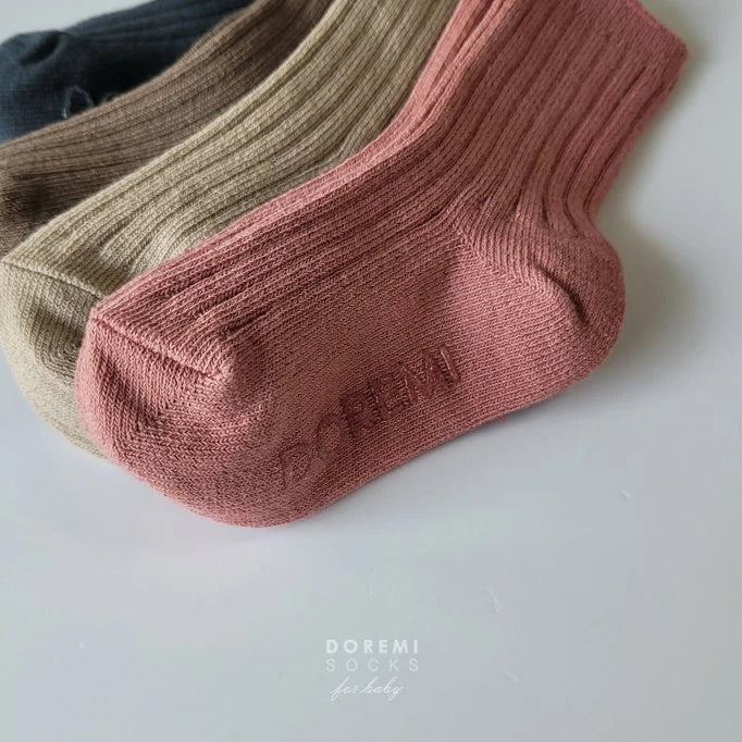 Little Foxx – Choco Berry Ribbed Sock Set