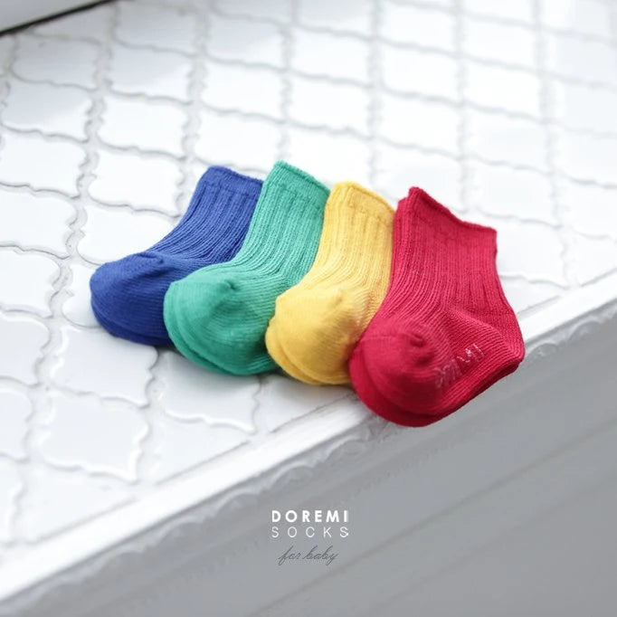 Little Foxx – Traffic Light Ribbed Sock Set