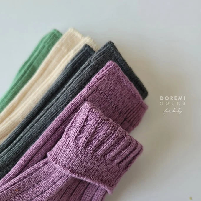 Little Foxx – Macaron Ribbed Sock Set