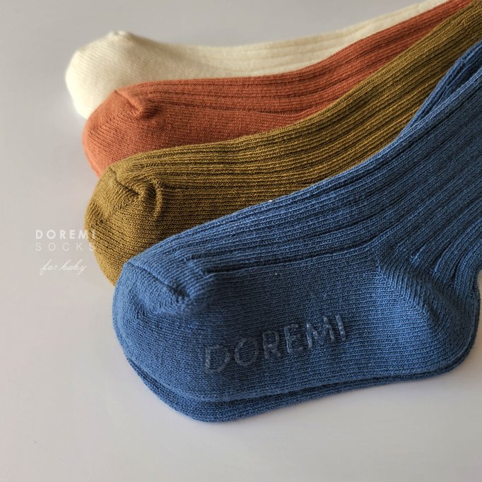 Little Foxx – Olive Ribbed Sock Set