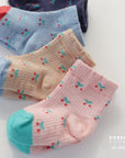 Little Foxx – Cherry Waffle Sock Set