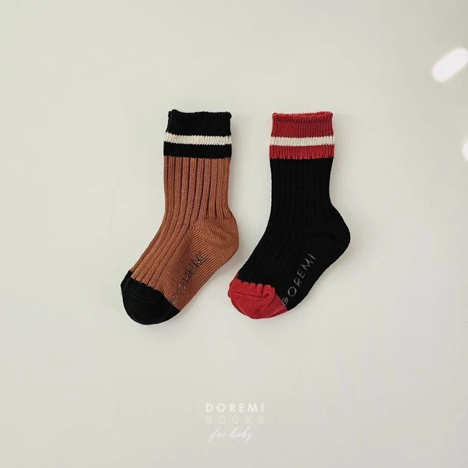 Little Foxx – Sand Thick Sock Set