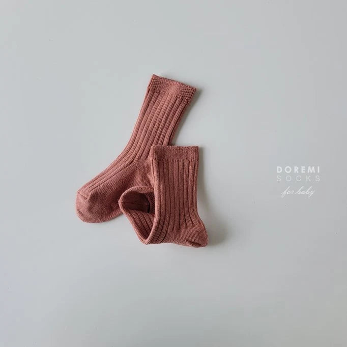 Little Foxx – Choco Berry Ribbed Sock Set