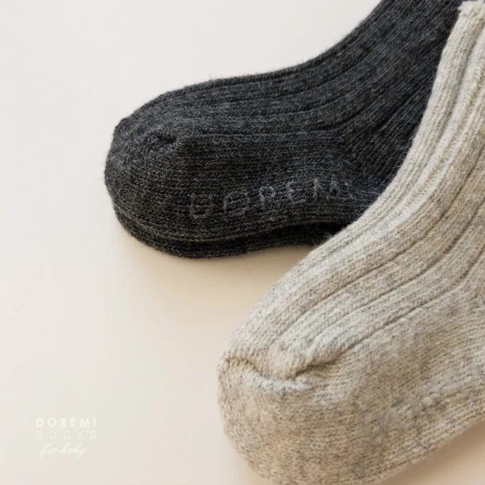 Little Foxx – Ribbed Wool Sock Set