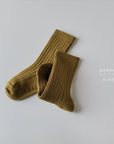 Little Foxx – Olive Ribbed Sock Set