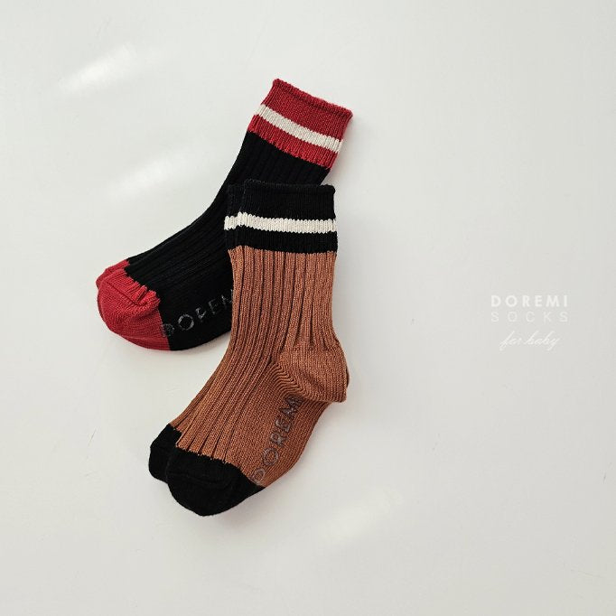 Little Foxx – Sand Thick Sock Set