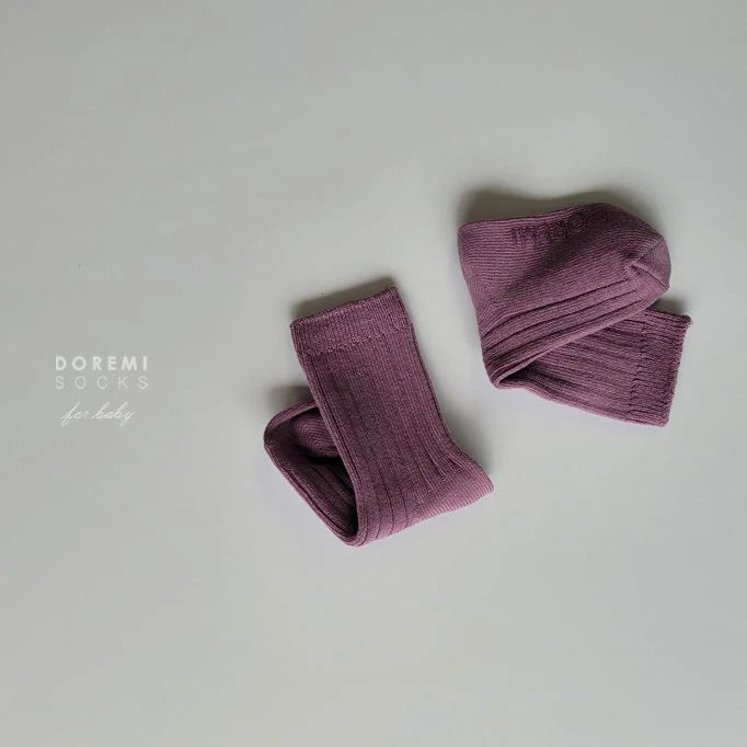 Little Foxx – Macaron Ribbed Sock Set