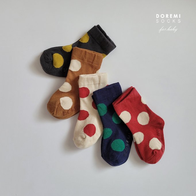 Little Foxx – French Dot Sock Set