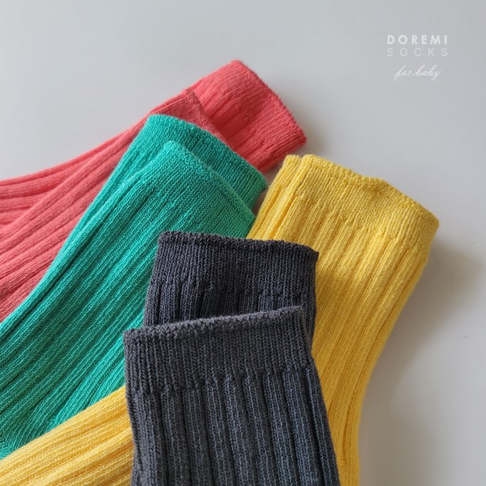 Little Foxx – Tropical Ribbed Sock Set