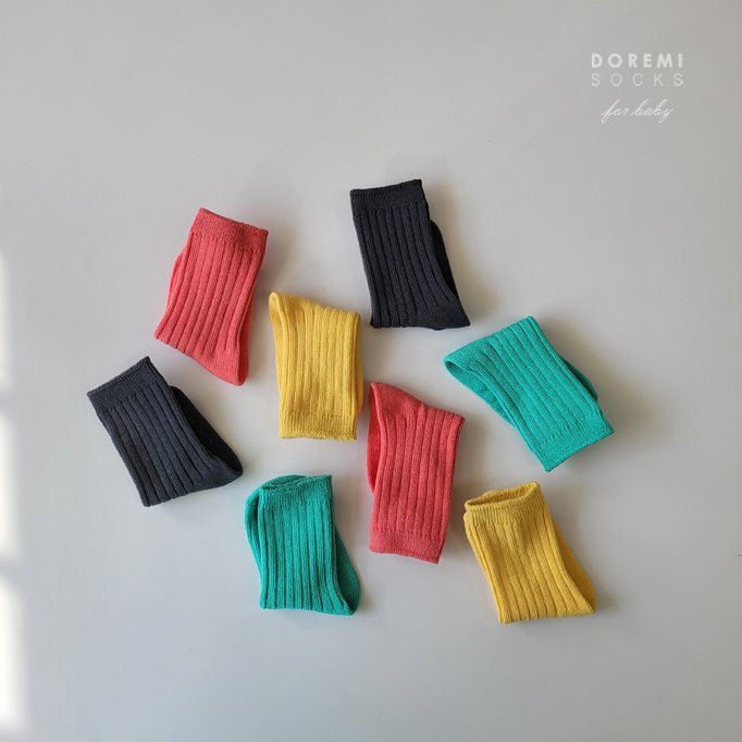 Little Foxx – Tropical Ribbed Sock Set
