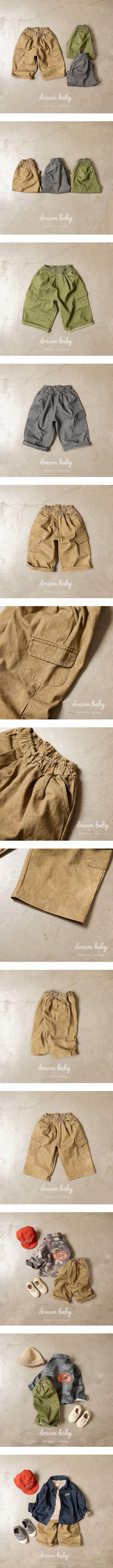 Little Foxx – Pigment Cargo Pants