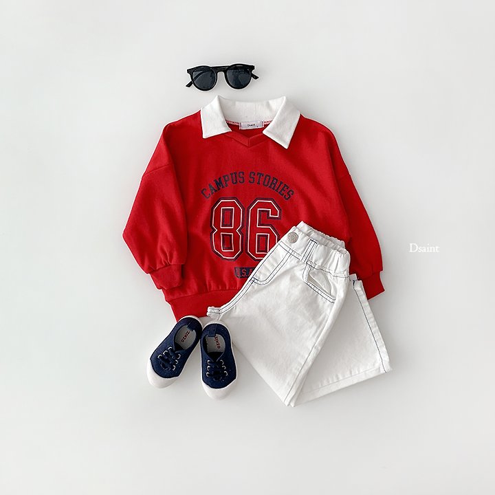 Little Foxx – Campus Collar Sweatshirt