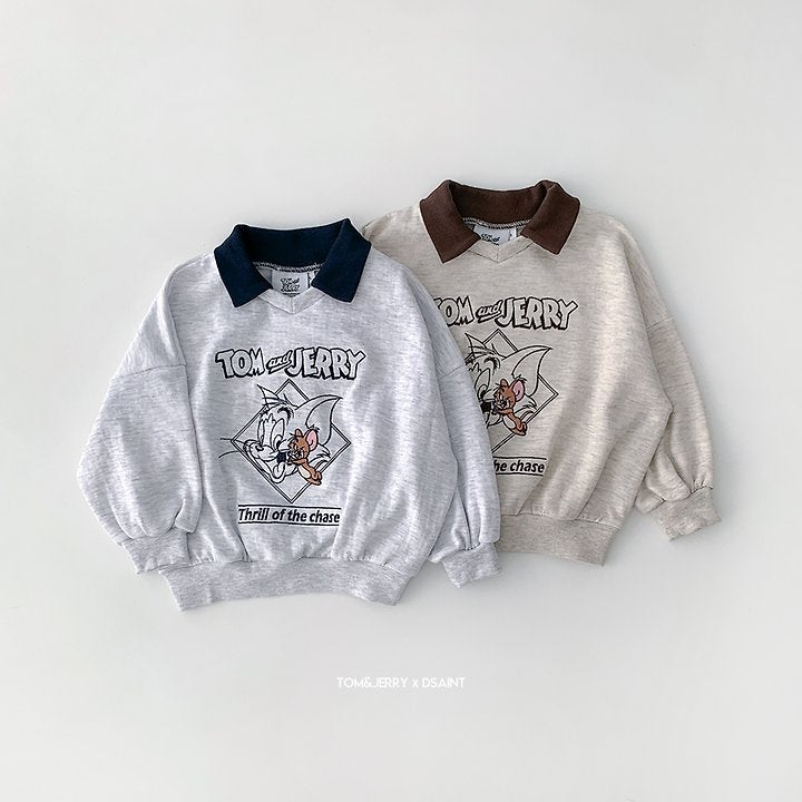 Little Foxx – Collar T and J Sweatshirt