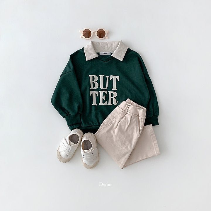Little Foxx – Square Butter Collar Sweatshirt