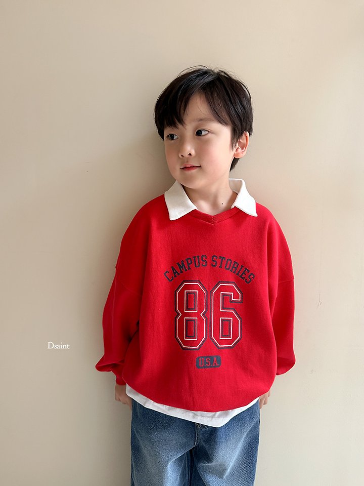 Little Foxx – Campus Collar Sweatshirt