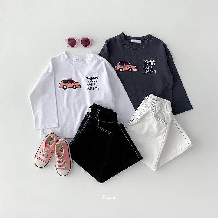 Little Foxx – Fit Wide Stitch Pants