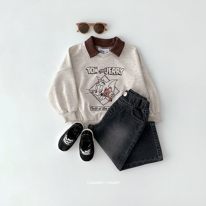 Little Foxx – Collar T and J Sweatshirt