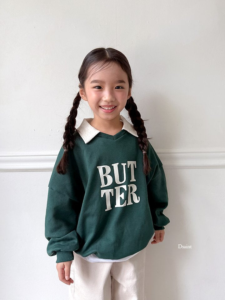 Little Foxx – Square Butter Collar Sweatshirt