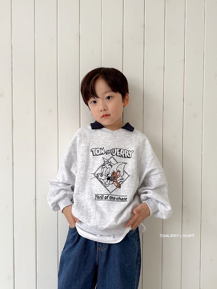 Little Foxx – Collar T and J Sweatshirt