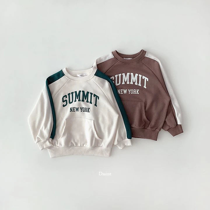 Little Foxx – Summit Color Block Kangaroo Sweatshirt