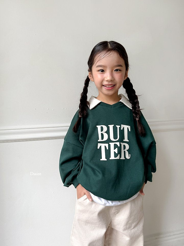Little Foxx – Square Butter Collar Sweatshirt