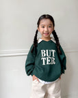 Little Foxx – Square Butter Collar Sweatshirt