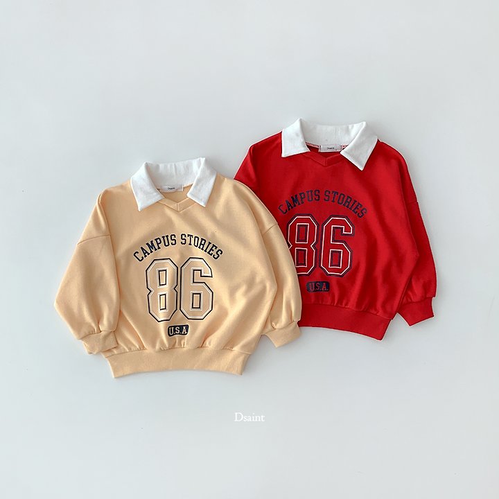 Little Foxx – Campus Collar Sweatshirt