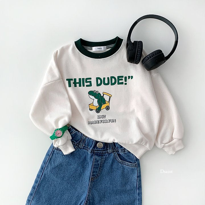Little Foxx – Dudi Frog Sweatshirt
