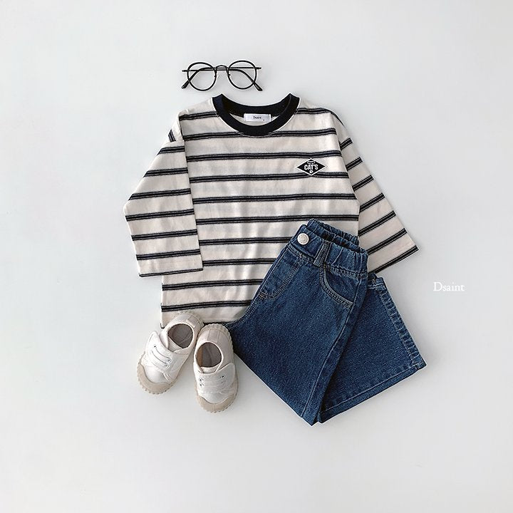 Little Foxx – Cats Striped Tee