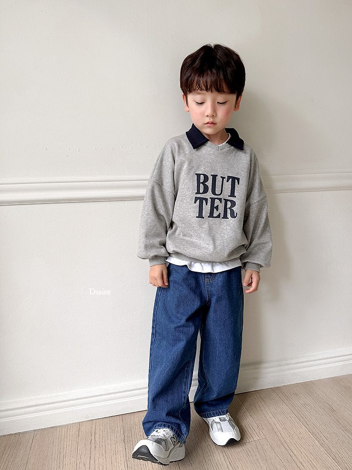 Little Foxx – Square Butter Collar Sweatshirt