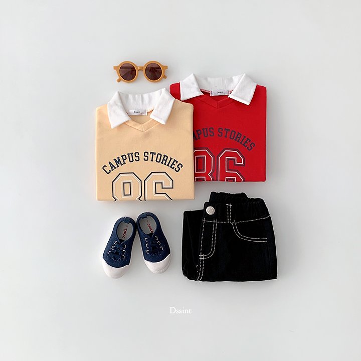 Little Foxx – Campus Collar Sweatshirt