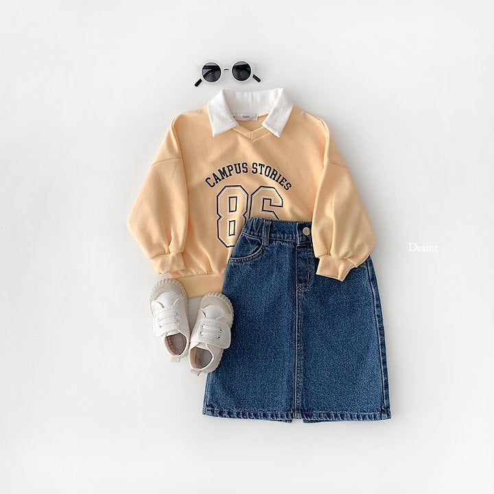 Little Foxx – Campus Collar Sweatshirt