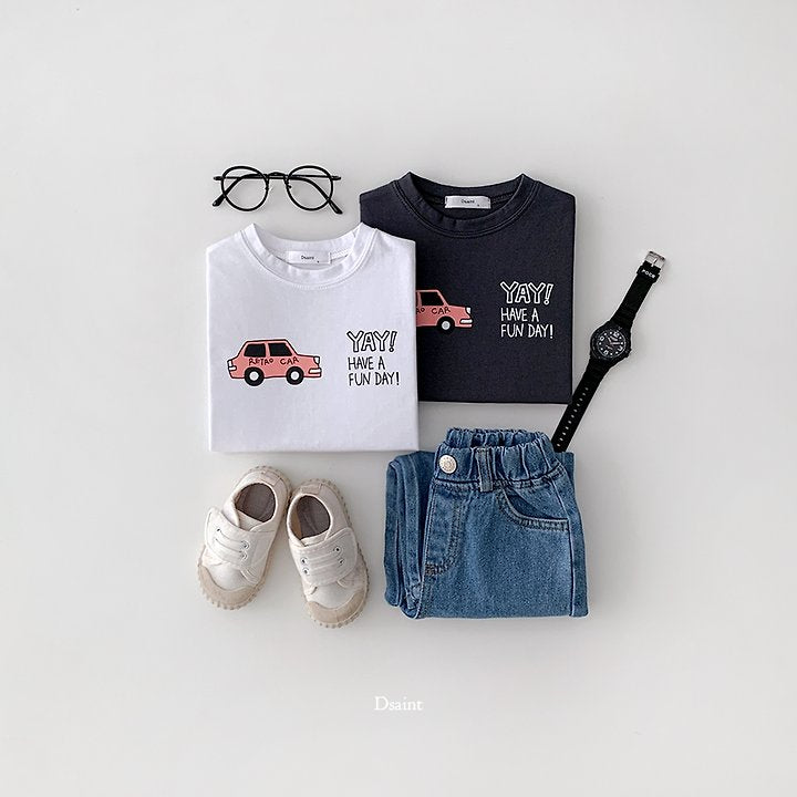 Little Foxx – Retro Car Tee