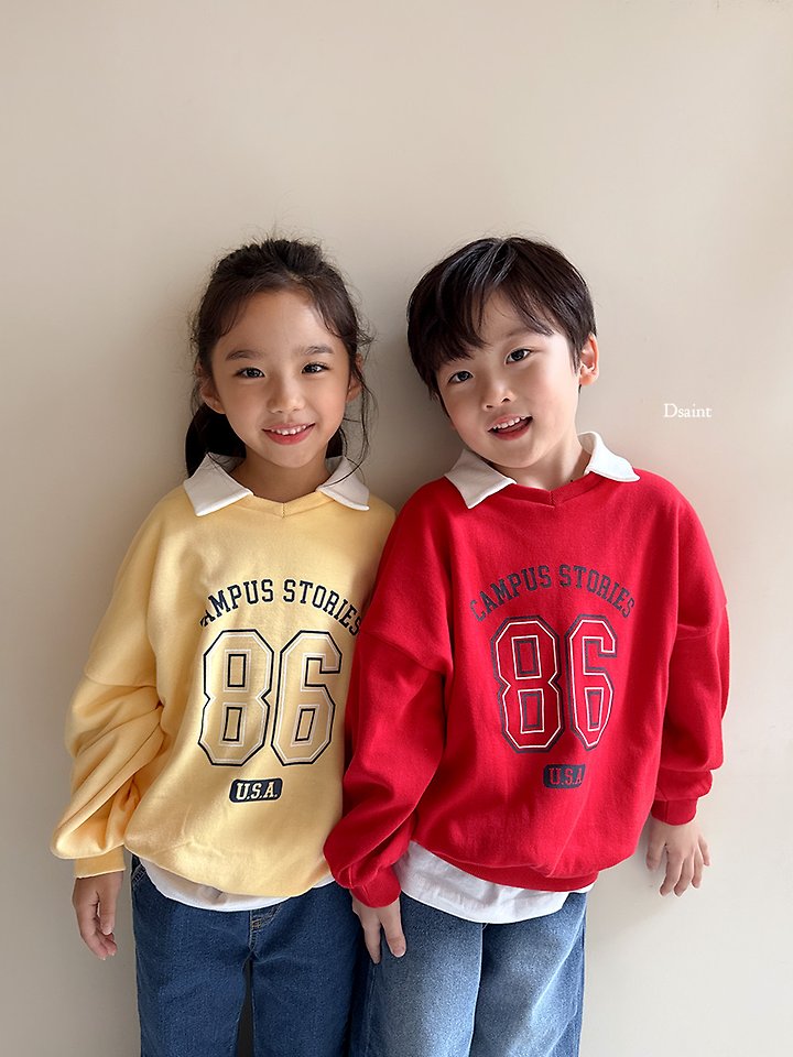 Little Foxx – Campus Collar Sweatshirt