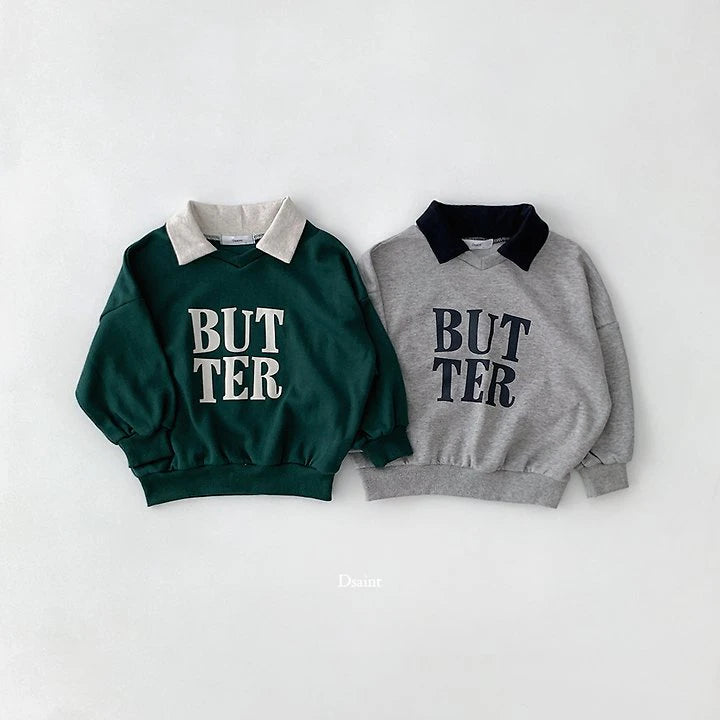 Little Foxx – Square Butter Collar Sweatshirt