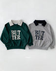 Little Foxx – Square Butter Collar Sweatshirt