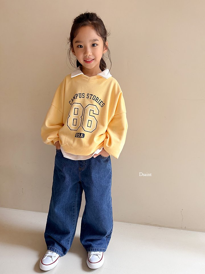 Little Foxx – Campus Collar Sweatshirt