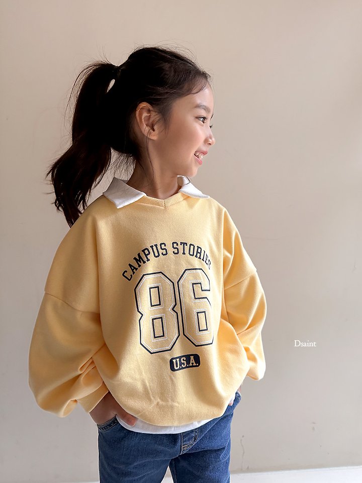 Little Foxx – Campus Collar Sweatshirt