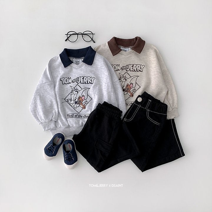 Little Foxx – Collar T and J Sweatshirt