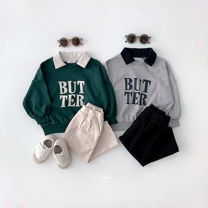 Little Foxx – Square Butter Collar Sweatshirt