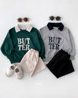 Little Foxx – Square Butter Collar Sweatshirt
