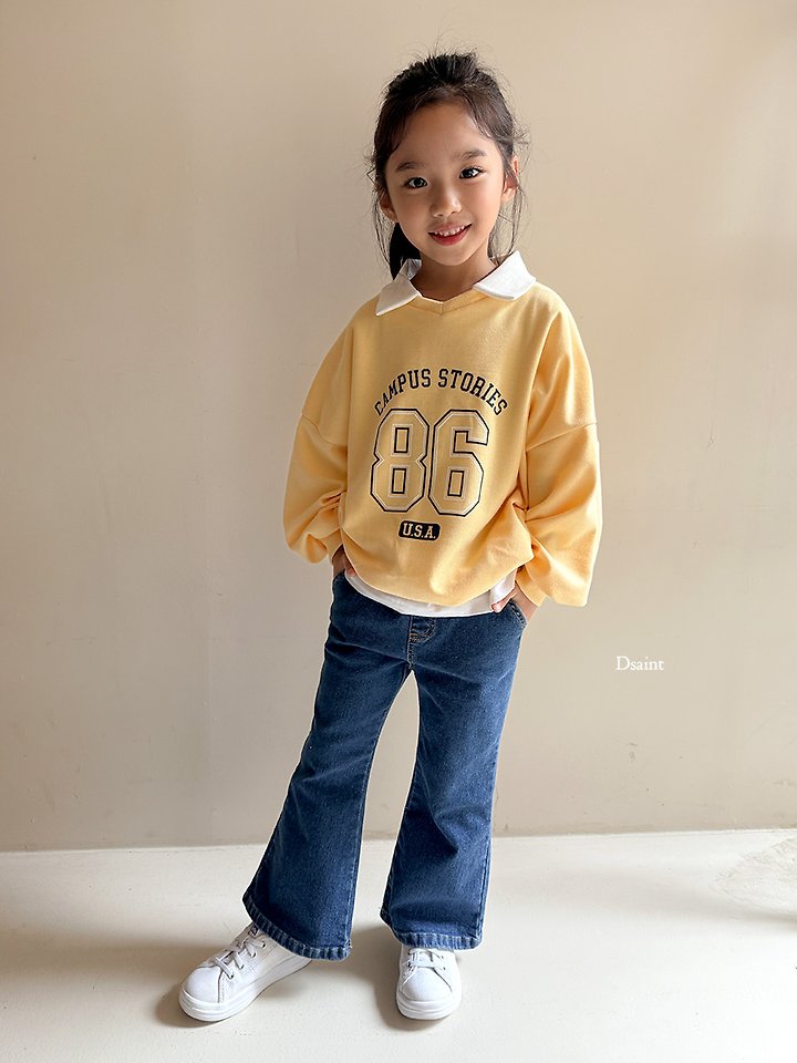 Little Foxx – Campus Collar Sweatshirt
