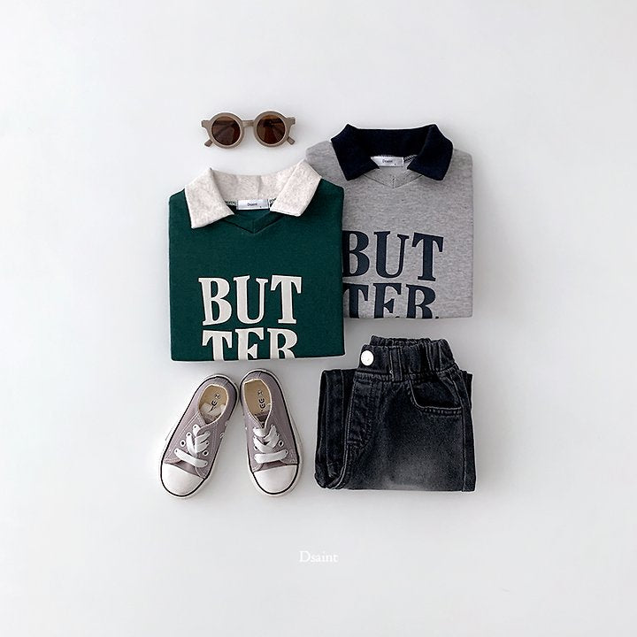 Little Foxx – Square Butter Collar Sweatshirt